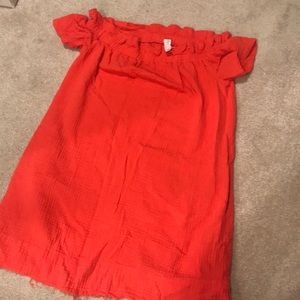 Anthropologie — off the shoulder dress